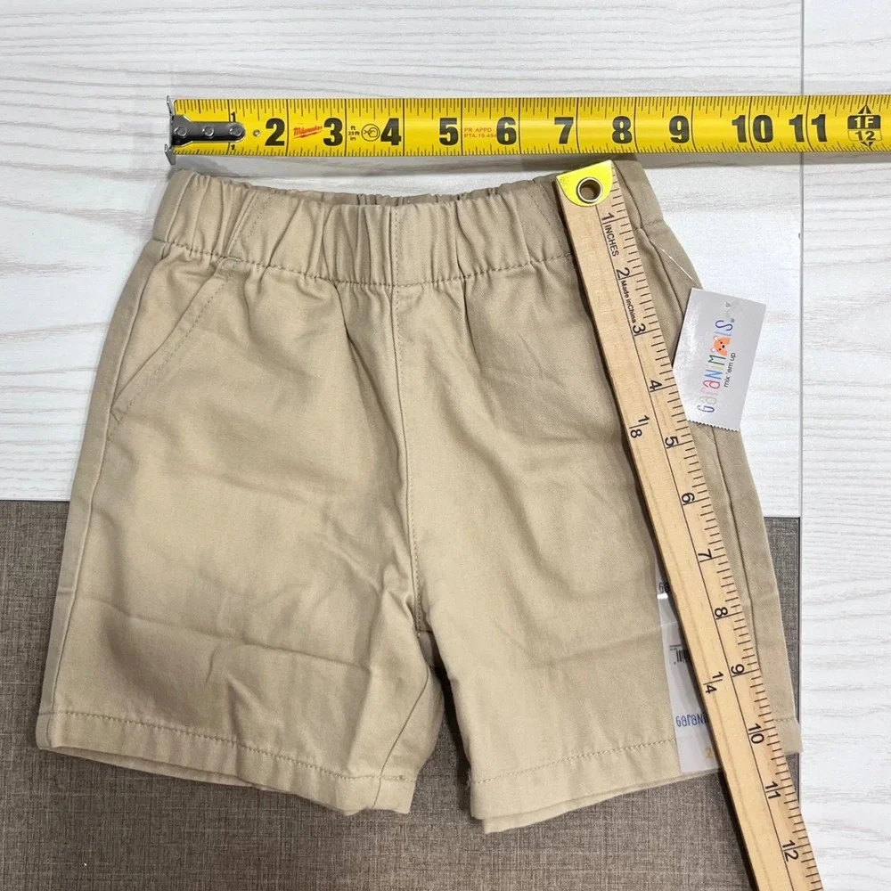 Garanimals Outfit Set Boys 2T Blue Khaki Best Brother Sunny Days 4 Piece NEW